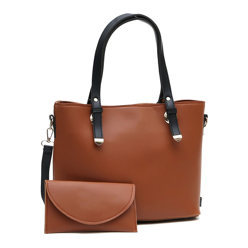 Premium 2-in-1 Handbag Bundle - Tote & Mini Wallet