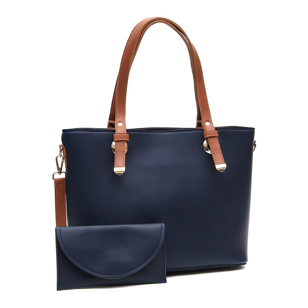 Premium 2-in-1 Handbag Bundle - Tote & Mini Wallet