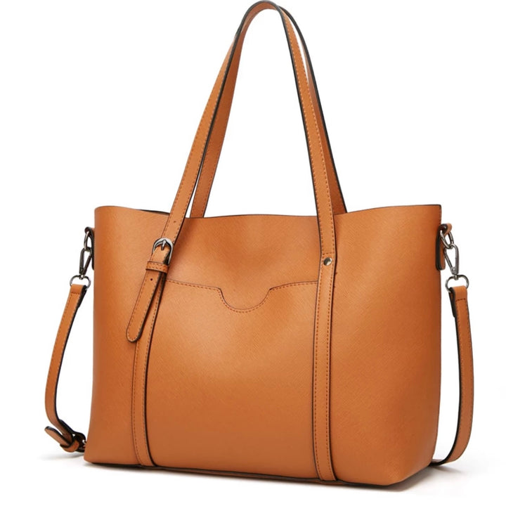Structured Work Tote Bag